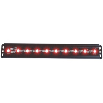 Universal 12'' Slimline LED Ljusramp (Röd) ANZO